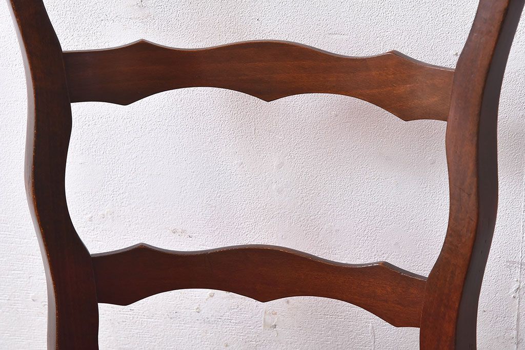 中古　Henri Julien(アンリ・ジュリアン)　フレームの形が独創的なダイニングチェア(椅子)(3)