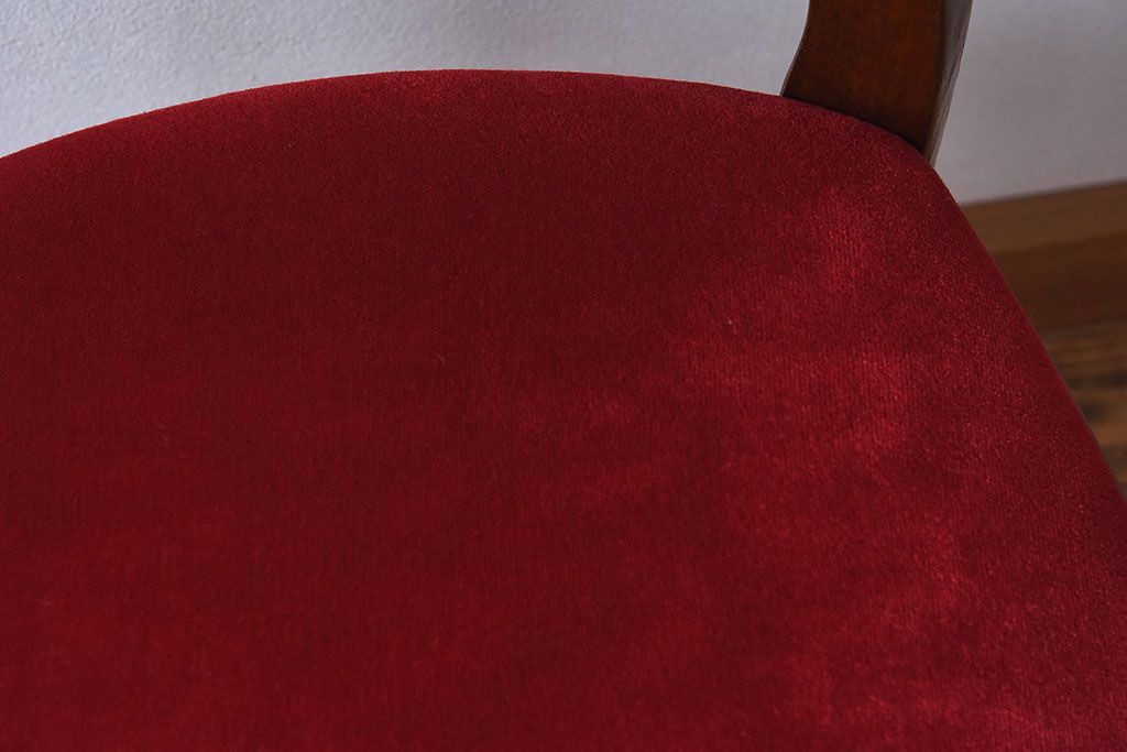 中古　Henri Julien(アンリ・ジュリアン)　フレームの形が独創的なダイニングチェア(椅子)(3)