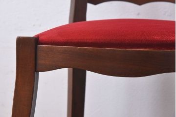 中古　Henri Julien(アンリ・ジュリアン)　フレームの形が独創的なダイニングチェア(椅子)(3)