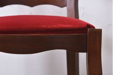 中古　Henri Julien(アンリ・ジュリアン)　フレームの形が独創的なダイニングチェア(椅子)(3)