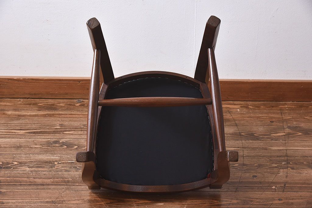 中古　Henri Julien(アンリ・ジュリアン)　フレームの形が独創的なダイニングチェア(椅子)(3)