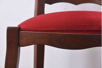 中古　Henri Julien(アンリ・ジュリアン)　フレームの形が独創的なダイニングチェア(椅子)