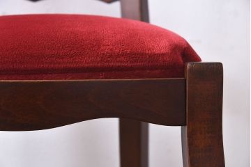 中古　Henri Julien(アンリ・ジュリアン)　フレームの形が独創的なダイニングチェア(椅子)