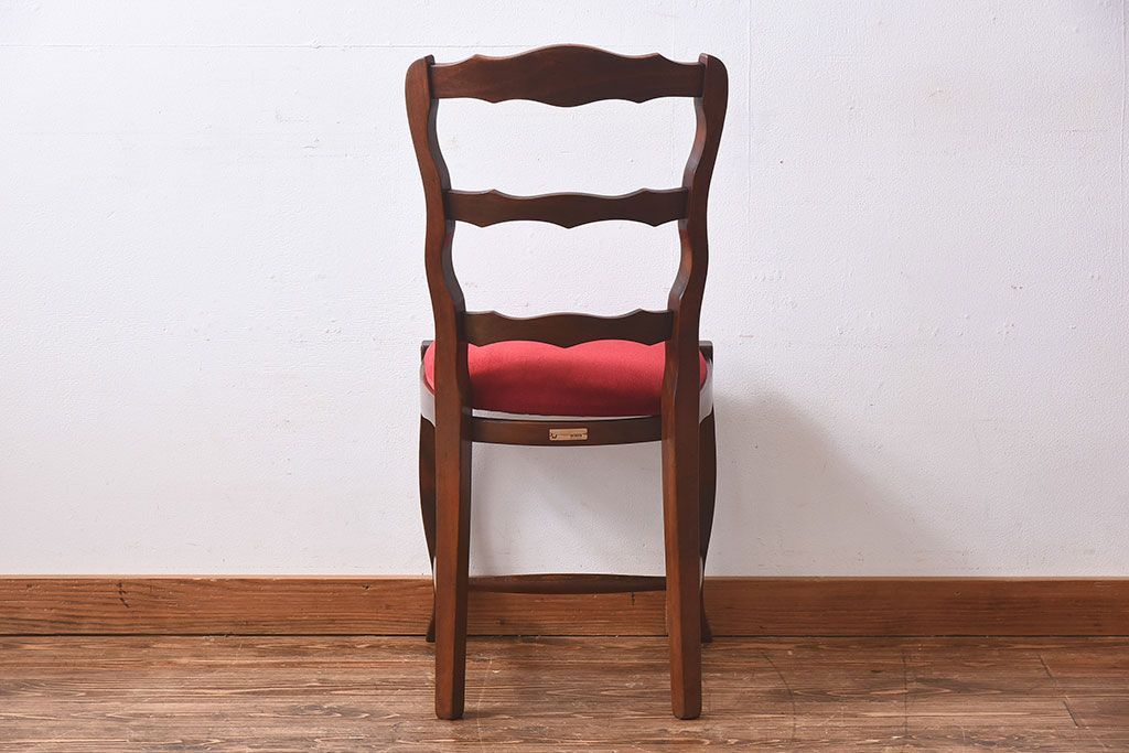 中古　Henri Julien(アンリ・ジュリアン)　フレームの形が独創的なダイニングチェア(椅子)