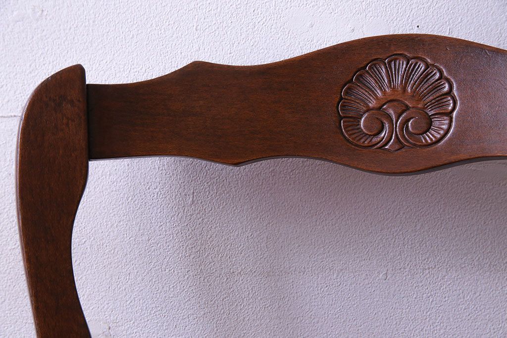 中古　Henri Julien(アンリ・ジュリアン)　フレームの形が独創的なダイニングチェア(椅子)(1)