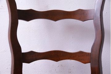 中古　Henri Julien(アンリ・ジュリアン)　フレームの形が独創的なダイニングチェア(椅子)(1)