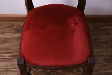 中古　Henri Julien(アンリ・ジュリアン)　フレームの形が独創的なダイニングチェア(椅子)(1)