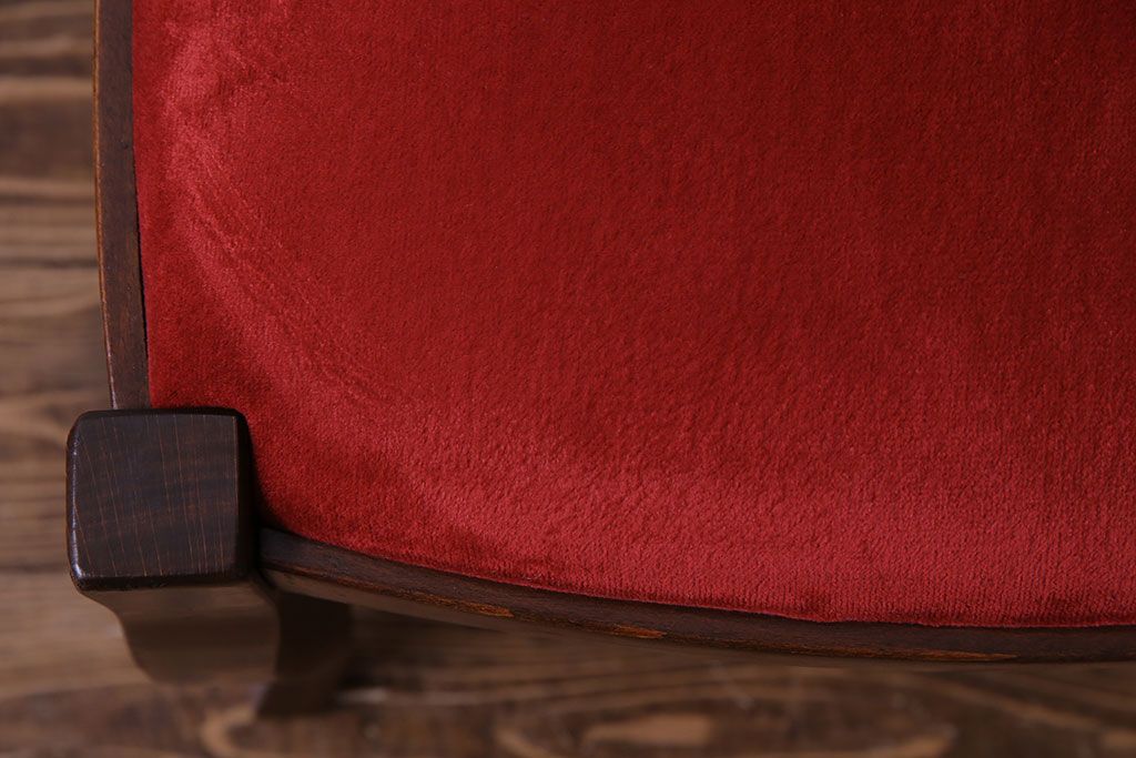 中古　Henri Julien(アンリ・ジュリアン)　フレームの形が独創的なダイニングチェア(椅子)(1)