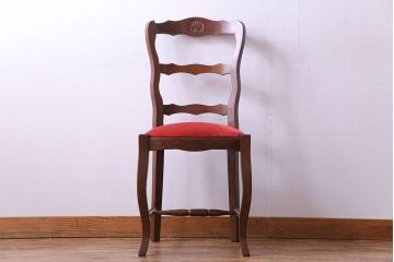 中古　Henri Julien(アンリ・ジュリアン)　フレームの形が独創的なダイニングチェア(椅子)(2)