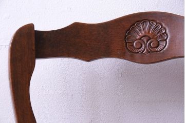 中古　Henri Julien(アンリ・ジュリアン)　フレームの形が独創的なダイニングチェア(椅子)(2)