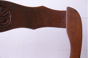 中古　Henri Julien(アンリ・ジュリアン)　フレームの形が独創的なダイニングチェア(椅子)(2)