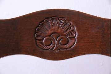 中古　Henri Julien(アンリ・ジュリアン)　フレームの形が独創的なダイニングチェア(椅子)(2)