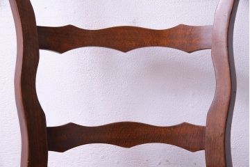 中古　Henri Julien(アンリ・ジュリアン)　フレームの形が独創的なダイニングチェア(椅子)(2)