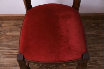 中古　Henri Julien(アンリ・ジュリアン)　フレームの形が独創的なダイニングチェア(椅子)(2)