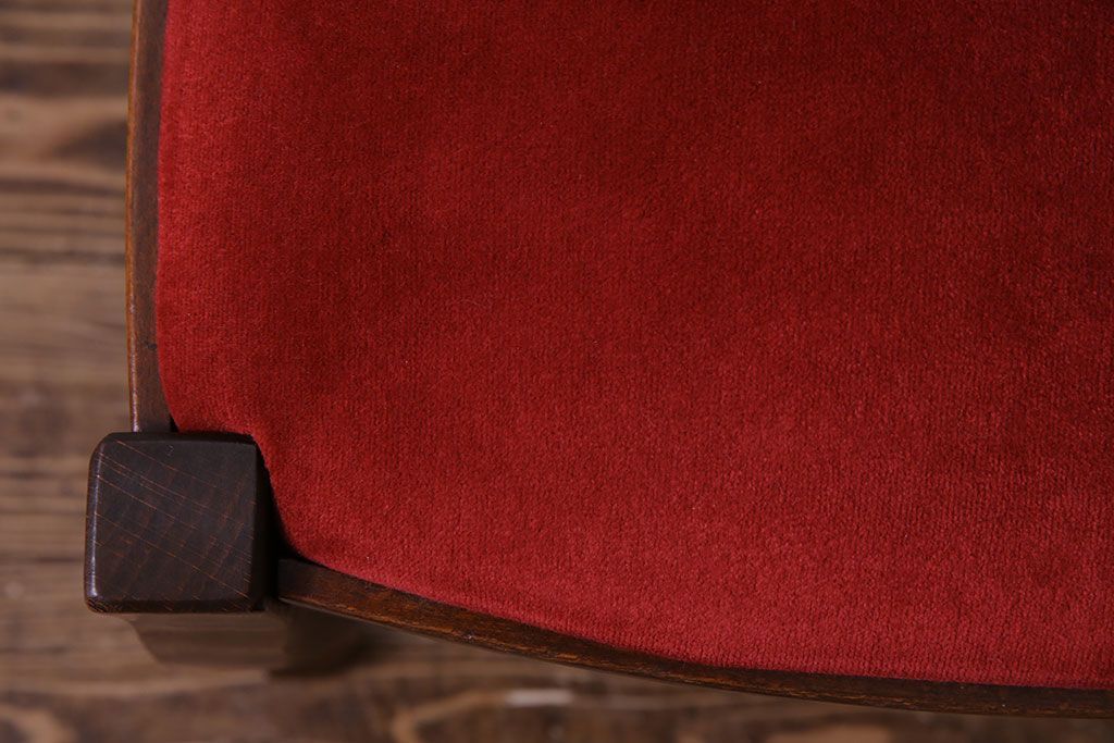 中古　Henri Julien(アンリ・ジュリアン)　フレームの形が独創的なダイニングチェア(椅子)(2)