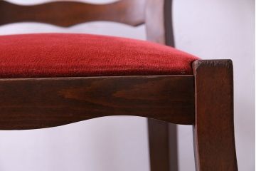 中古　Henri Julien(アンリ・ジュリアン)　フレームの形が独創的なダイニングチェア(椅子)(2)