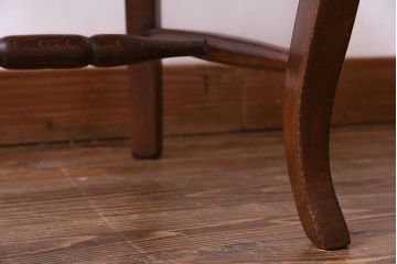 中古　Henri Julien(アンリ・ジュリアン)　フレームの形が独創的なダイニングチェア(椅子)(2)