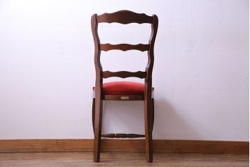 中古　Henri Julien(アンリ・ジュリアン)　フレームの形が独創的なダイニングチェア(椅子)(2)