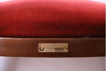 中古　Henri Julien(アンリ・ジュリアン)　フレームの形が独創的なダイニングチェア(椅子)(2)