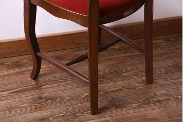 中古　Henri Julien(アンリ・ジュリアン)　フレームの形が独創的なダイニングチェア(椅子)(2)