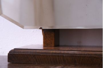 アンティーク雑貨　イギリスビンテージ　アンティークのシンプルなミラー(鏡、卓上ミラー)