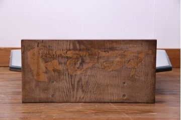 アンティーク雑貨　イギリスビンテージ　アンティークのシンプルなミラー(鏡、卓上ミラー)