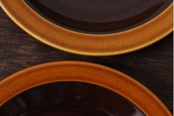 イギリスビンテージ　HORNSEA(ホーンジー)　BRONTE(ブロンテ)シリーズ　カップ&ソーサー&プレート4客セット(洋食器)