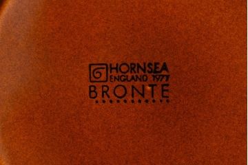 イギリスビンテージ　HORNSEA(ホーンジー)　BRONTE(ブロンテ)シリーズ　カップ&ソーサー&プレート3客セット(洋食器)