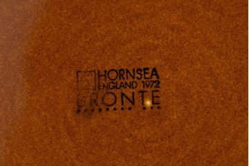 イギリスビンテージ　HORNSEA(ホーンジー)　BRONTE(ブロンテ)シリーズ　カップ&ソーサー&プレート3客セット(洋食器)