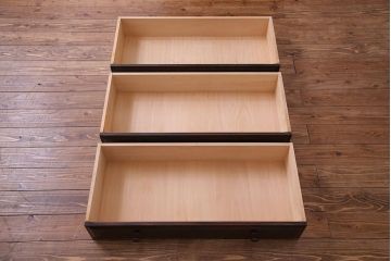 中古　北海道民芸家具　シックなチェスト(定価約24万円)