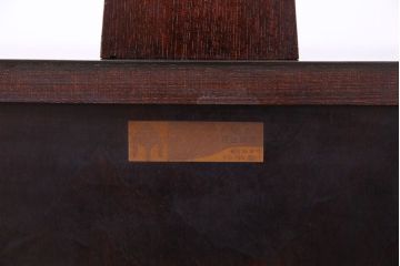 アンティーク雑貨　ビンテージ　松本民芸家具　絶版品!#303型　目を引くシルエットの八角鏡台(ミラー)
