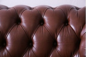 中古 Abdon y Lucas(アブドン・イ・ルーカス) 本革チェスターフィールドソファ