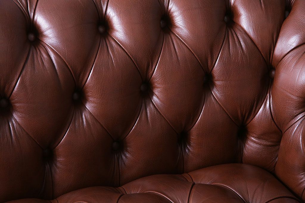 中古 Abdon y Lucas(アブドン・イ・ルーカス) 本革チェスターフィールドソファ