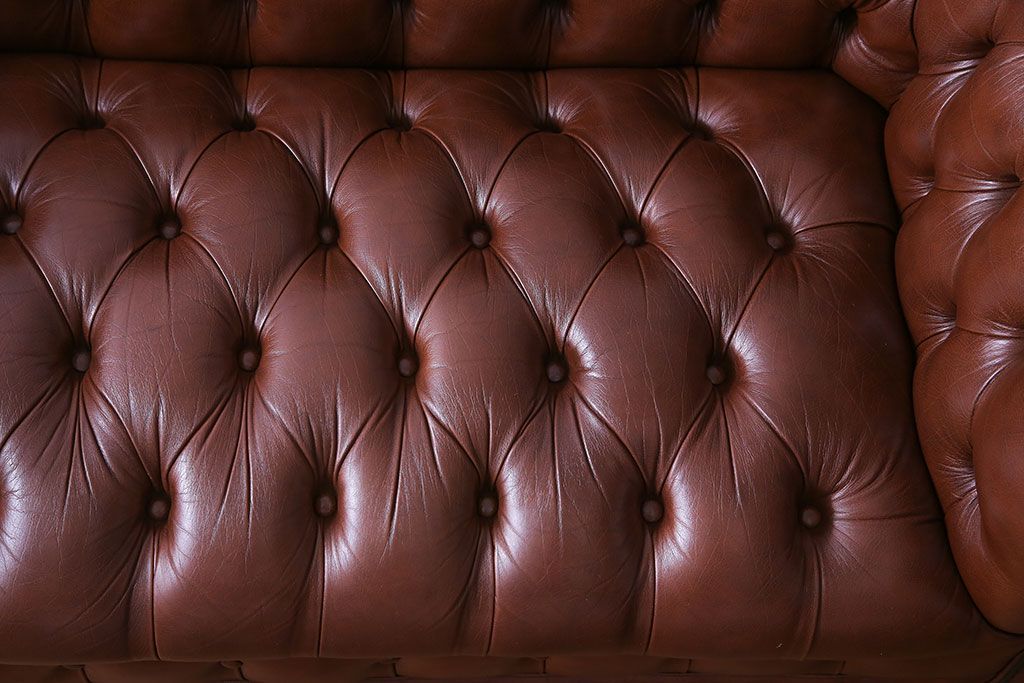 中古 Abdon y Lucas(アブドン・イ・ルーカス) 本革チェスターフィールドソファ