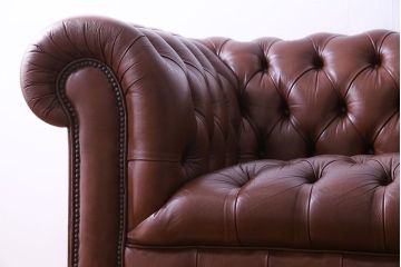 中古 Abdon y Lucas(アブドン・イ・ルーカス) 本革チェスターフィールドソファ