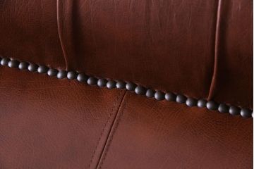 中古 Abdon y Lucas(アブドン・イ・ルーカス) 本革チェスターフィールドソファ