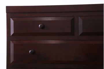 中古美品　松本民芸家具　D型整理タンスI(箪笥、チェスト)(定価約28万円)