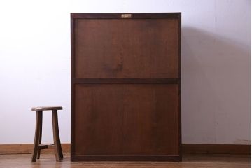 中古美品　松本民芸家具　D型整理タンスI(箪笥、チェスト)(定価約28万円)