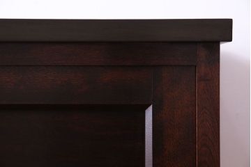 中古　特注品　松本民芸家具 落ち着いた雰囲気のA型下駄箱(収納棚)(定価約24万円)