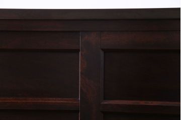 中古　特注品　松本民芸家具 落ち着いた雰囲気のA型下駄箱(収納棚)(定価約24万円)