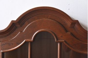 ヴィンテージ家具　フランスビンテージ　オーク材製おしゃれなウォールシェルフ(壁掛け収納、ラック)