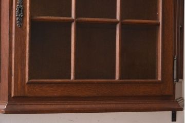 ヴィンテージ家具　フランスビンテージ　オーク材製おしゃれなウォールシェルフ(壁掛け収納、ラック)