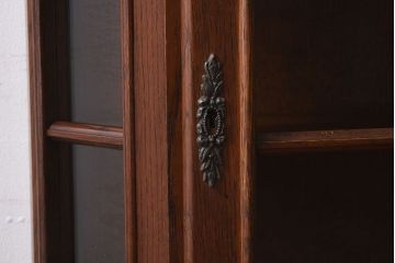 ヴィンテージ家具　フランスビンテージ　オーク材製おしゃれなウォールシェルフ(壁掛け収納、ラック)