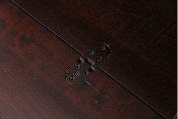 中古　北海道民芸家具　上品な雰囲気漂うライティングビューロー(机、収納棚)(定価約50万円)(2)