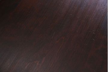 中古　北海道民芸家具　上品な雰囲気漂うライティングビューロー(机、収納棚)(定価約50万円)(2)