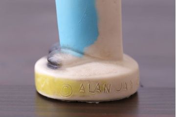 アンティーク雑貨　アメリカヴィンテージ　Alan Jay Clarolyte社製　ラバードール(兵隊、人形、ビンテージ)