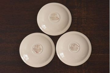 イギリスビンテージ　JOHNSON BROTHERS(ジョンソン・ブラザーズ) JAMESTOWN(ジェームズタウン)カップ&ソーサー3客セット(洋食器)