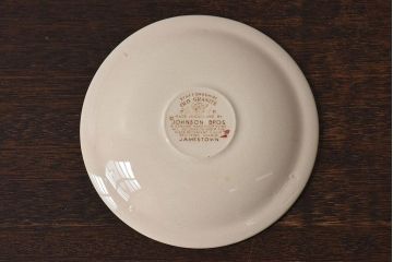 イギリスビンテージ　JOHNSON BROTHERS(ジョンソン・ブラザーズ) JAMESTOWN(ジェームズタウン)カップ&ソーサー3客セット(洋食器)