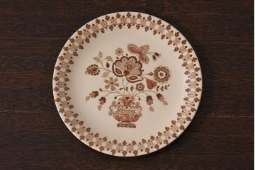 イギリスビンテージ　JOHNSON BROTHERS(ジョンソン・ブラザーズ) JAMESTOWN(ジェームズタウン)プレート3枚セット(洋食器)