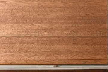 アンティーク家具　両面使いで便利!モールガラス引き戸の作業台(カウンターテーブル)